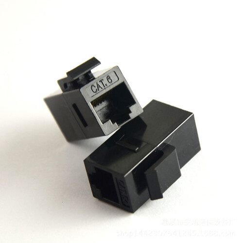 RJ45 Connector CAT6 Straight Through Network Modules-CAT5E 2