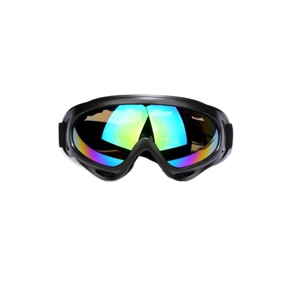Motorbike Goggles Detachable Adjustable Mask Uv Proof Windproof Antifog Riding Glasses Color F 9412369134097