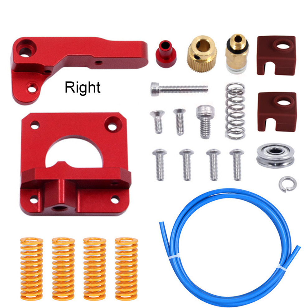Aluminum Upgrade Dual Gear Cr10 Extruder For Extruder-Red Right 7732000505898