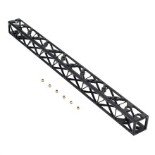 Aluminum Alloy Hollow Gantry Kit for VORON 0.1-  Black