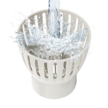 Pond Drain Skimmer Pool Filter Debris Catcher 50mm AllWeather Outdoor Debris Capturing Tool For Landscape Water Garden