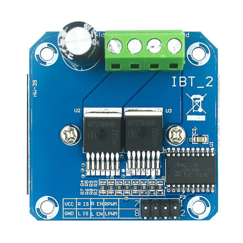 Module de pilote de moteur haute puissance BTS7960 43A, pour 2