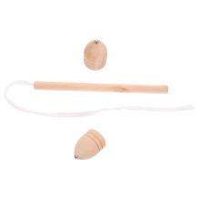 1 Set Wooden Spinning Gyroscope Spider Toy Gyro Balls Chinese Traditional Gyro Traditional Toys Old Fashioned Toys Wooden
