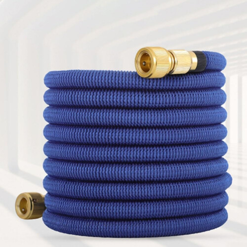 Expandable Garden Hose Set With QuickConnect Connector And Adjustable Spray Options Lightweight 2