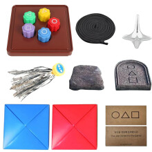 Gonggi Korean Game, Traditional Korean Game Set, Gonggi Stone Set