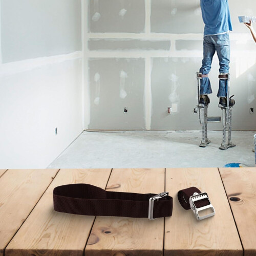 Leg Strap Set 2Piece For Drywall Stilts Adjustable And Sturdy Design 2