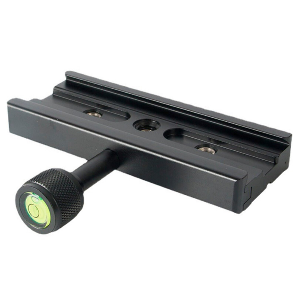 120 Mm Quickrelease Plate Clamp Adapter With 1/4' And 3/8' Screw Compatibility For Dslr Camera Tripods And Stabilizers. 9365049873758