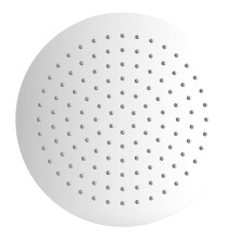 Ultra-Thin Rainfall Shower Head, Heavy Duty Stainless Steel 20CM Diameter with More Than 100 Holes, High Pressure for Luxurious Experience