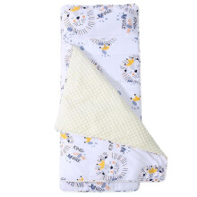 Toddler Nap Mat with Pillow, Blankets, AntiKick Thermal Mat, 47x20cm, Portable for Daycare, Travel