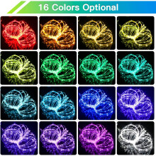 Enchanting Purple String Lights, Battery Operated LED Fairy Lights For Indoor Outdoor DIY Decoration
