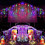 Energy-Saving Icicle Christmas Lights, 5M LED Connectable Decorative String Lights with 8 Modes Memory Function for Indoor Outdoor Holiday Decor 1