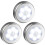 Solução de iluminação interna, luz LED com sensor de movimento, sem fio, com acendimento automático e luminosidade intensa para quarto, 1