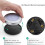 Solução de iluminação interna, luz LED com sensor de movimento, sem fio, com acendimento automático e luminosidade intensa para quarto, 4