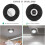 Solução de iluminação interna, luz LED com sensor de movimento, sem fio, com acendimento automático e luminosidade intensa para quarto, 3