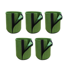 Water Regulating Planters Aeration Fabric Pots For Indoor Outdoor Gardening Plant Grow Bags With Handles Heavy Duty Gardening Containers