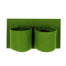 Vertical Garden Planter for Home Decor, Felt Wall-Mount Planter, Multi-Pocket Plant Grow Bags, Water-Preserving & Leakproof Design, Decorative Wall Pl