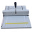 Manual Scoring Machine, LabourSaving Handle, Folding Machine for Files, Cards, White 1