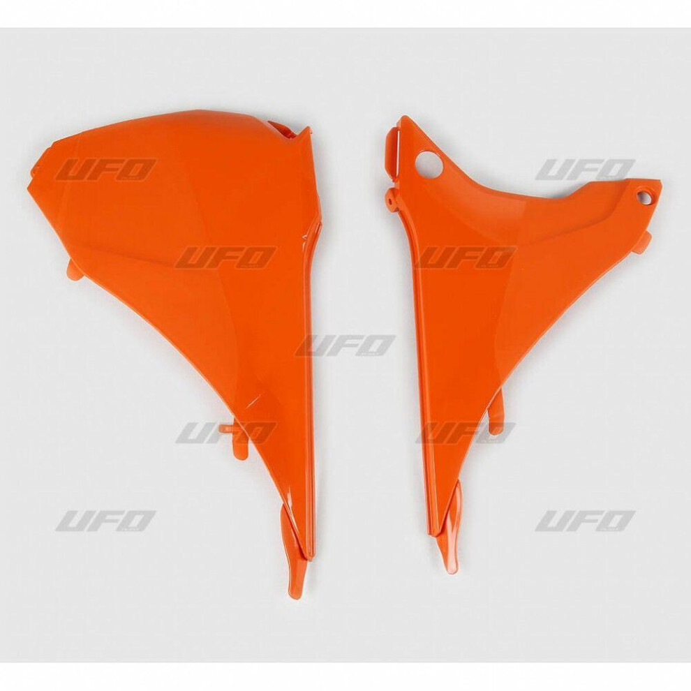Ufo Orange Air Box Covers For Ktm Exc125 2014-2016