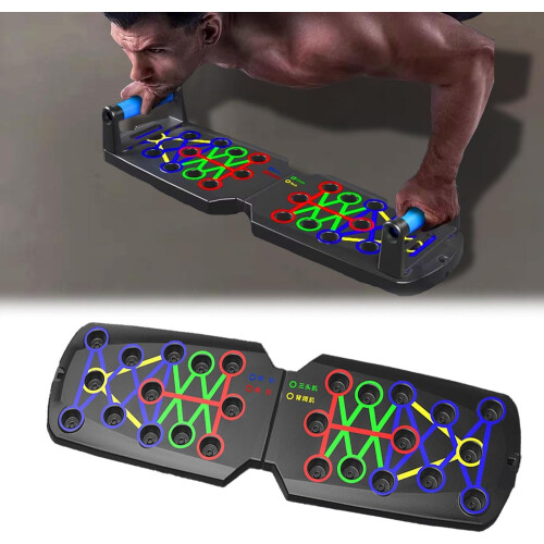 Portable Push Ups, Push Up with Counter  Muscle Training Equipment 1