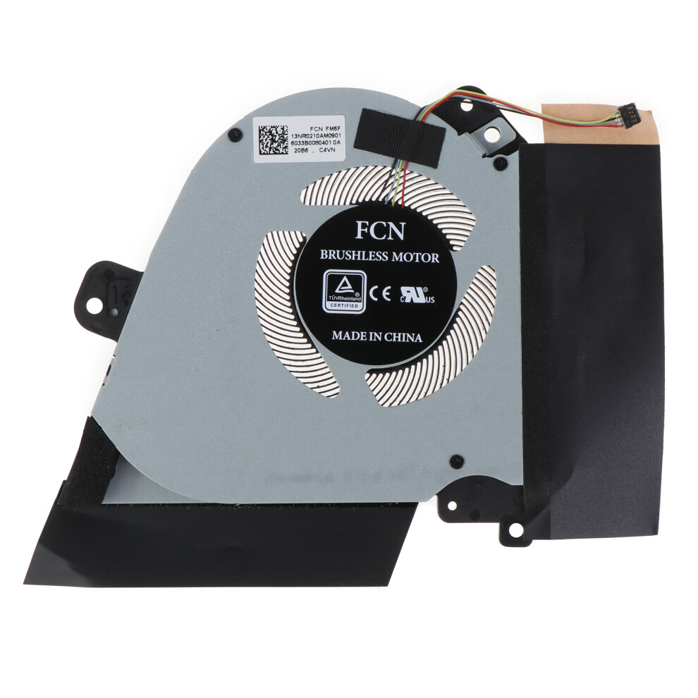 Cpu Gpu Radiator 5V 0.5A 4 Pin 4-Wires Laptop Cooler Fan-Gpu 7732000512971