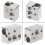 Accessoires d'imprimante 3D pour bloc chauffant de buse V6 2