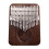Innovative 34 Keys Black Walnut Thumb with Essential Accessories (BButton B) Key B 1