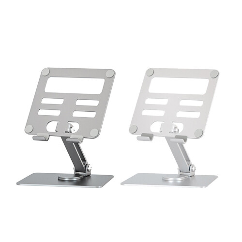 Nouveau Support d'ordinateur portable 360 rotation-Argent 1