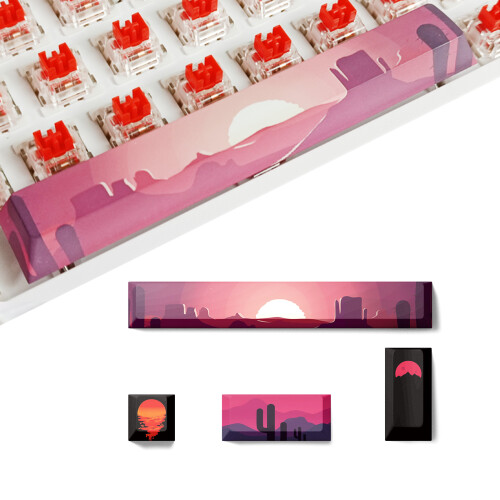 4 Keys Personalized Keyboard Keycaps Cherry Height for-Cloud 1