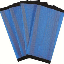 Boots for Horses 4Piece Blue Horse Leg Wraps Leggings Set for Sport Training Professional Horse Supplies