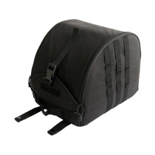 Motorcycle Protective Hat Storage Case Large Capacity Pannier Rack Compatible Gear Storage With Zips