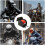 Motorcycle Protective Hat Storage Case Large Capacity Pannier Rack Compatible Gear Storage With Zips 3