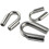 Stainless Steel Wire Rope Thimble Cable Protector U Shape Guard Loop 6/8/10/12mm  Corrosion Resistance 4