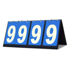 Tabletop Scoreboard Flippers For Sports Competition MultiSport Flipping Scoreboard Indoor/Outdoor EasyUse Scorekeeper