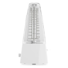 Mechanical Metronome N17R Universal for Guitar, Violin, Piano, Musical Instruments, Practice Tool, White Ref: 5958