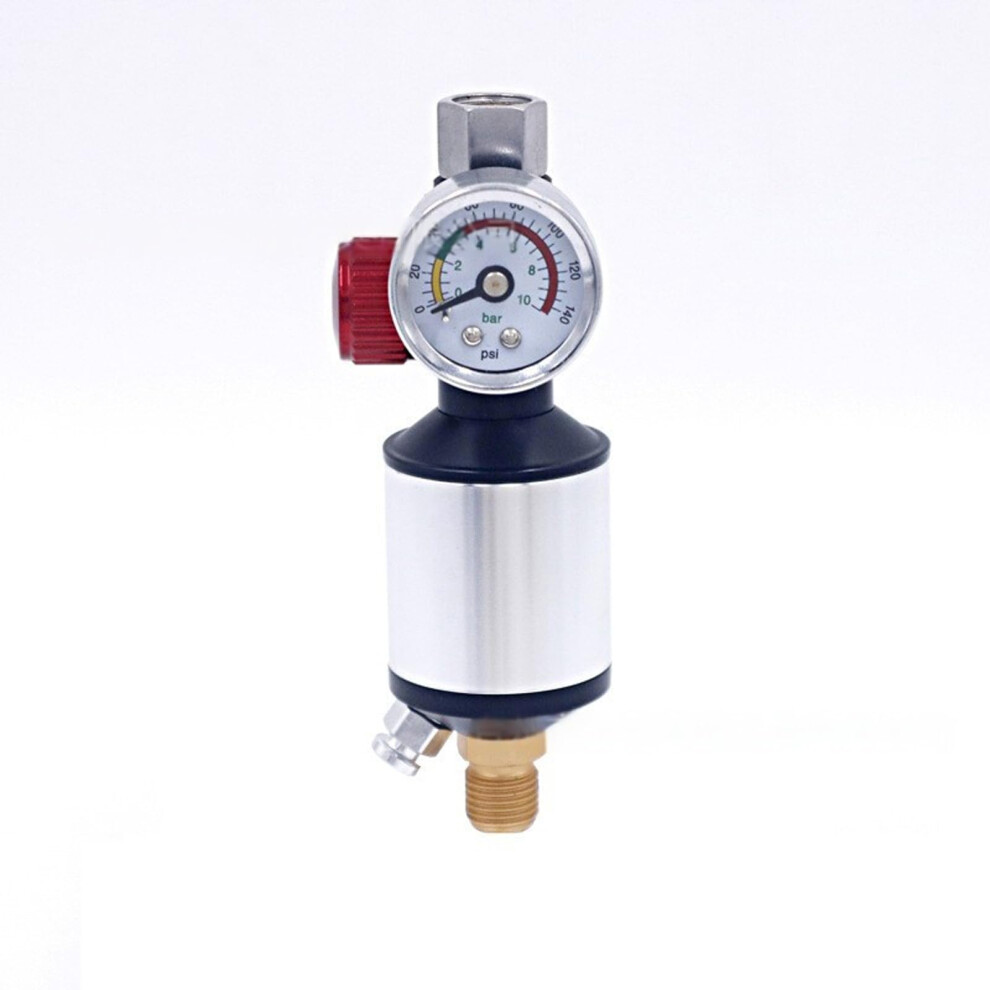Air Regulator For Paint Sprayers With Gauge Water Filter Silver Compressor Regulator 9189345031519