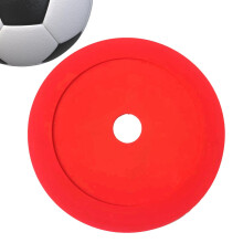 Training Aids for Soccer Colorful Plastic Discs Portable Markers Youth Soccer Training Equipment Red
