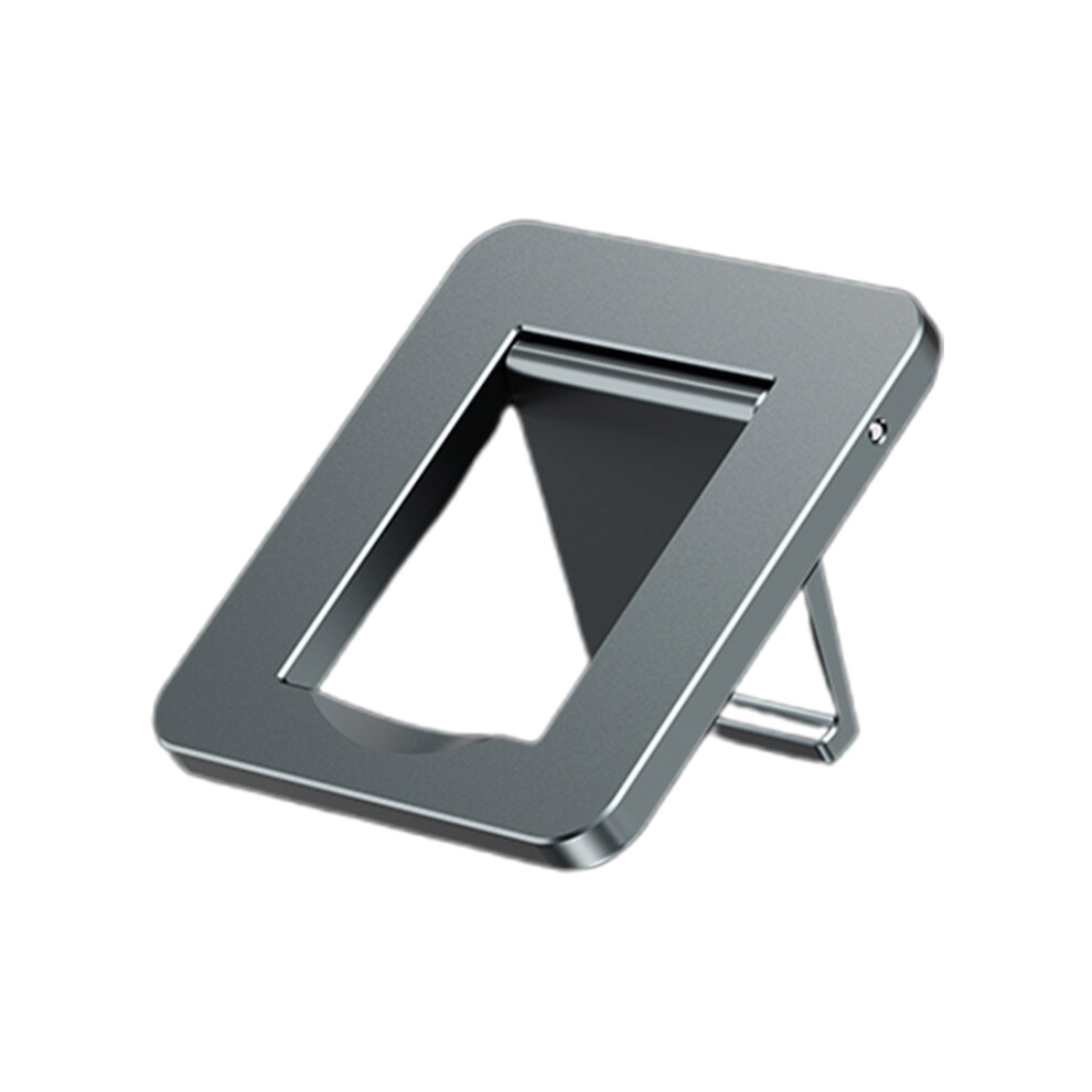 1 Pair Invisible Notebook Laptop Bracket Foldable Radiator- Grey 7732000518065