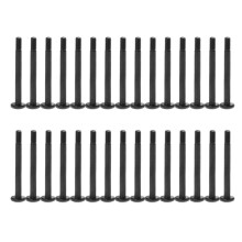 30 Pcs Radiator Screw PC for Case Cooling Cooler-Long screw