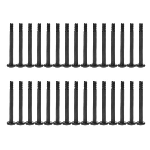 30 Pcs Radiator Screw PC for Case Cooling Cooler-Long screw