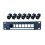 CAT5e 8 Port Patch Panel Supports Back CAT5e Unshielded for w/ 1