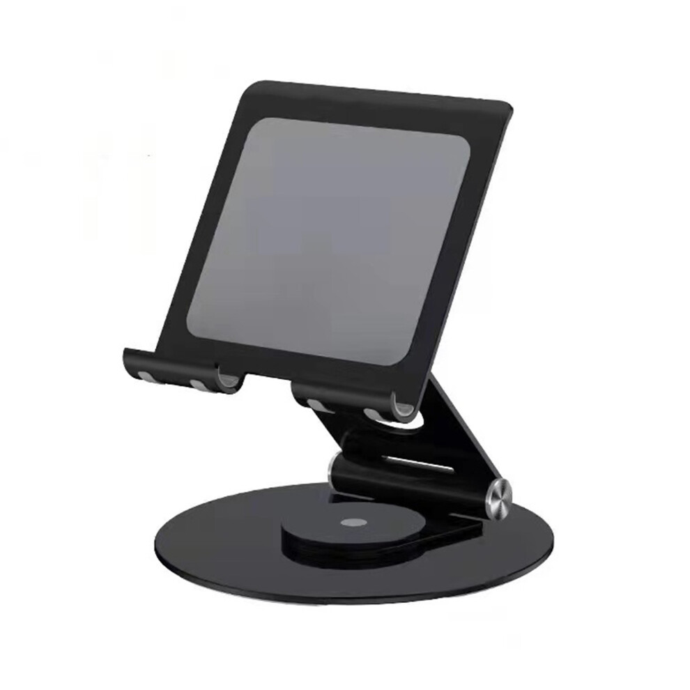 Stable Non Slip Desktop Phone Holder Dock Foldable Tablet- Black 7732000516771