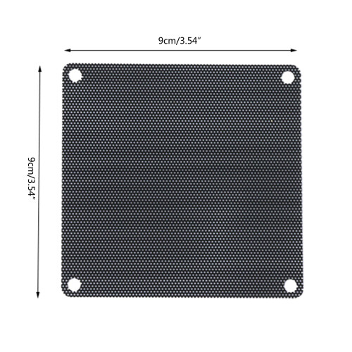 Computer Dust filter Computer Fan Filters Cooler PVC-3x3cm 1