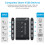 USB KVM Switch USB 2.0 Switcher KVM Switch Selector for Windows 4