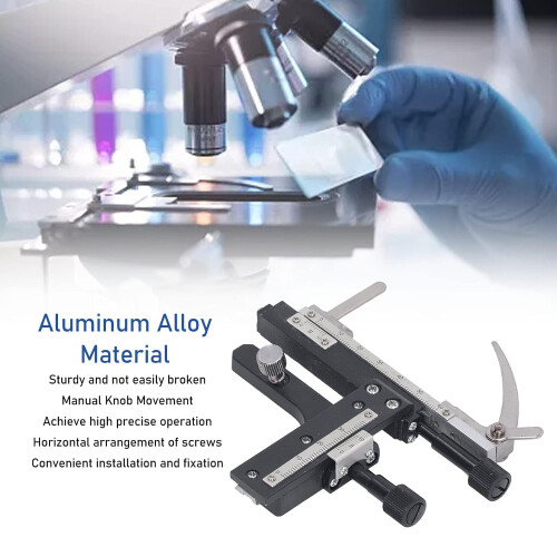 Microscope Vernier Caliper, Movable Ruler, Aluminium Alloy, Mechanical Table 1