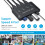 USB KVM Switch USB 2.0 Switcher KVM Switch Selector for Windows 5