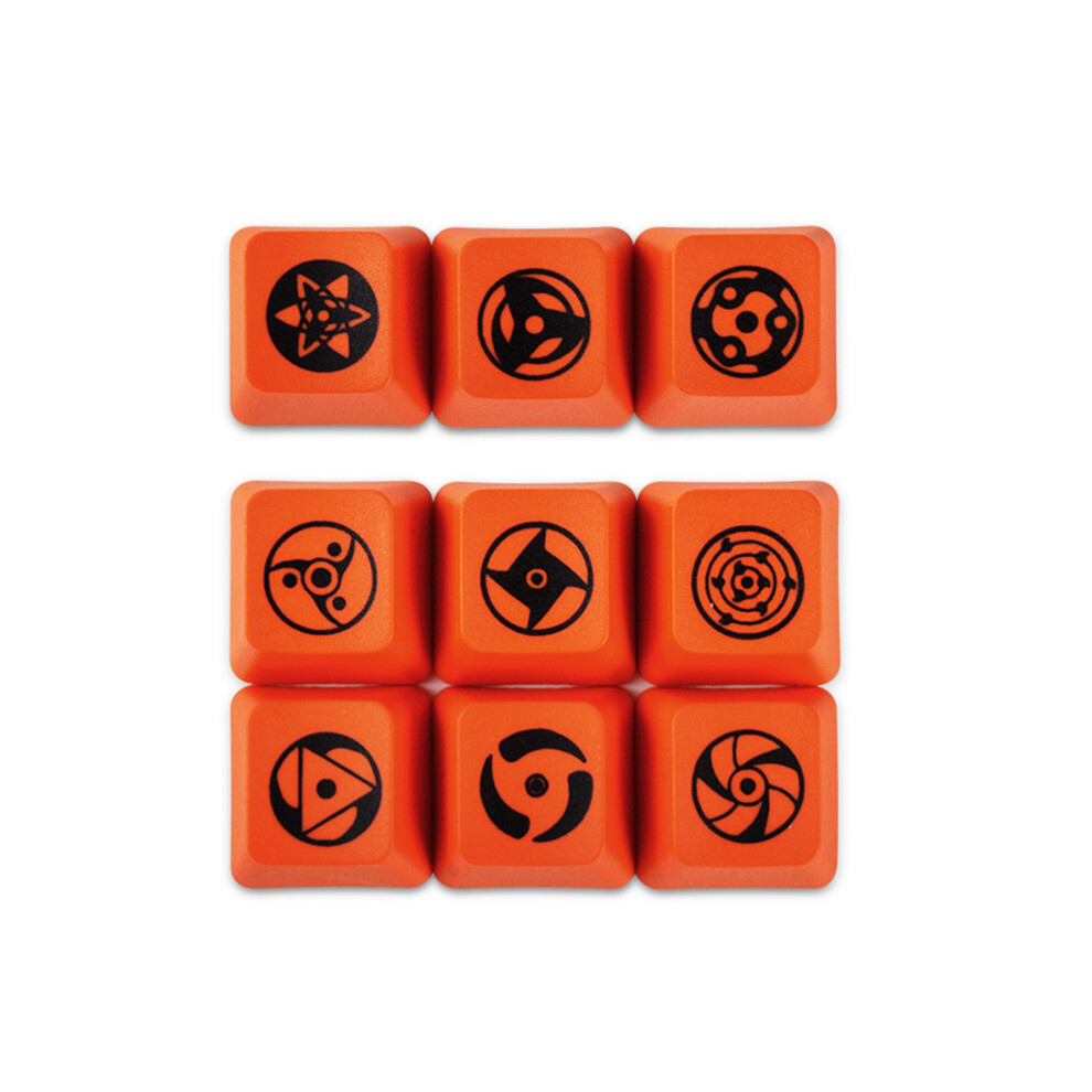 9 Keys Oem Wasd Direction Esc Keycaps Pupil Theme Thicck Pbt Dye 7732000516078