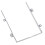 Plateau de support de disque dur 10x7.2cm pour Dell Latitude 2
