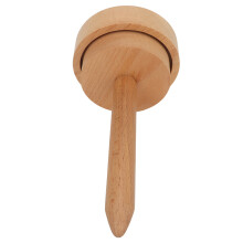 Holz Garnrollenhalter Spindelständer aus Buchenholz für Handarbeiten, Stricken und Häkeln zu Hause