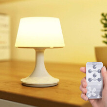 Wiederaufladbare Leselampe, elegantes, modernes Design, einfache Bedienung per Touch-Steuerung, konzentriertes Licht für effektives Lernen, sanftes