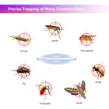 Bec UV de schimb, tub luminos pentru anti-țânțari de interior și exterior, atracție insecte fără substanțe chimice, de lungă durată, becuri